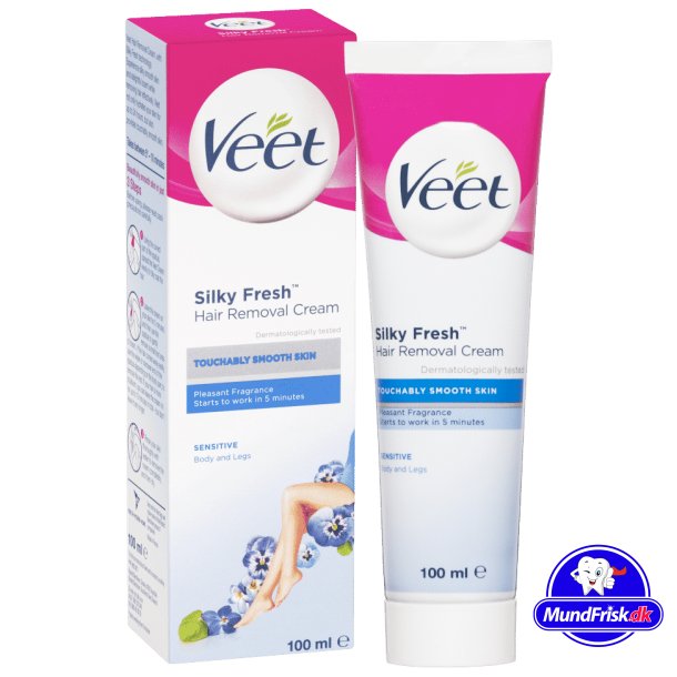 Veet Hrfjerningscreme Silky Fresh Sensitive Legs &amp; Body 100 ml