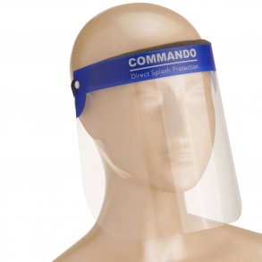 Ansiktsskydd Visir med skumkant