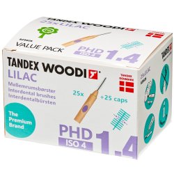 25 stk. Tandex Woodi Mellemrumsbrster ISO 4 LILAC