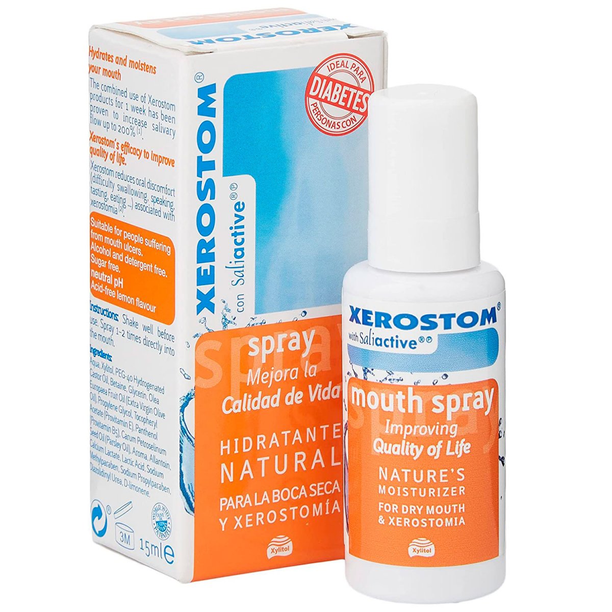 Oral Spray Muntorrhet Xerostom 15 Ml Spraya Mot Muntorrhet Och Geler 5549