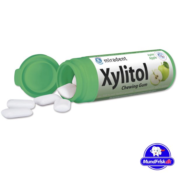 Tandpleje Tyggegummi Miradent Xylitol Apple