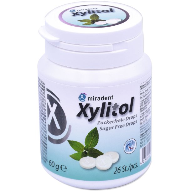 Xylitol Tandpleje Pastiller MIRADENT Mint Dse 26 stk.