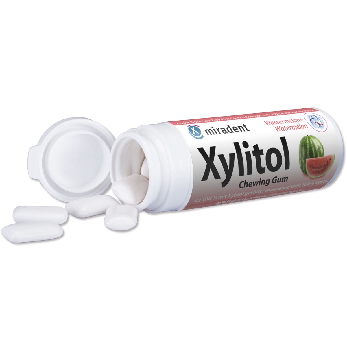 Tandpleje Tyggegummi Miradent Xylitol Watermelon