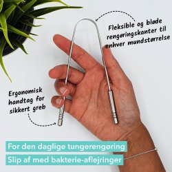 Qikfresh Tungskrapor Rostfritt STL 2 st. Rttvisemrkt vska