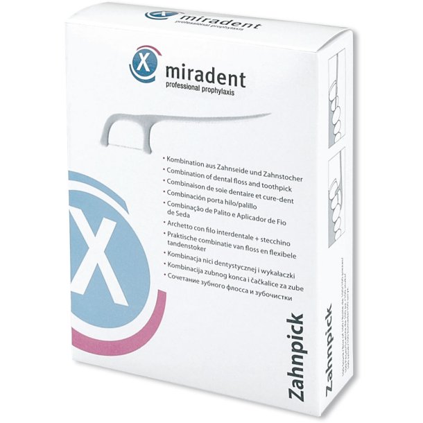 Tandtrdsbjler 100 stk. Indpakkede Miradent uden PFAS