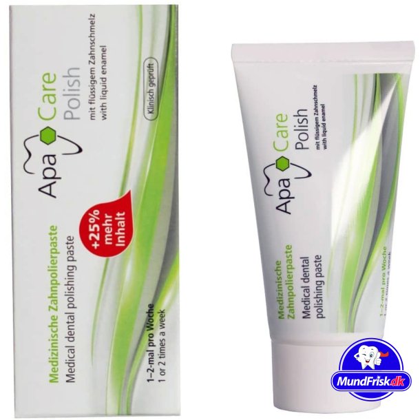 ApaCare Hydroxyapatite Polnische Zahnpasta Zahnaufhellung 25 ml