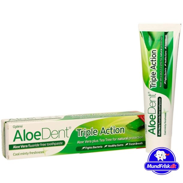 Aloe Vera Tandpasta AloeDent Triple Action Fluorfri
