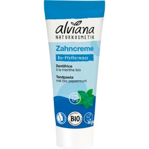 kologisk Tandpasta Alviana Organic Peppermint
