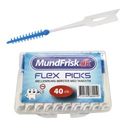 Flex Picks Regular SOFT Sticks i resekartong 40 st.