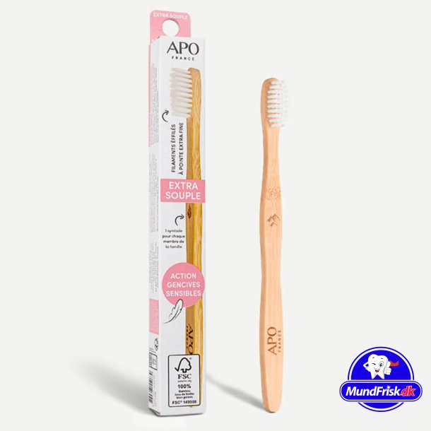 Bambu tandborste APO France Extra SOFT