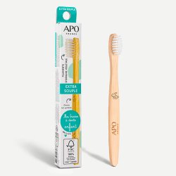 Barne Bambus tannbrste APO France Extra SOFT
