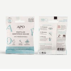 Tannkrem Tabletter APO Frankrike 125 stk.