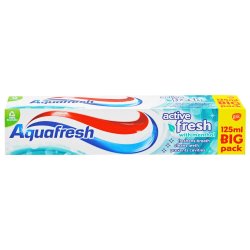 Aquafresh Tandpasta Active Fresh 125 ml.