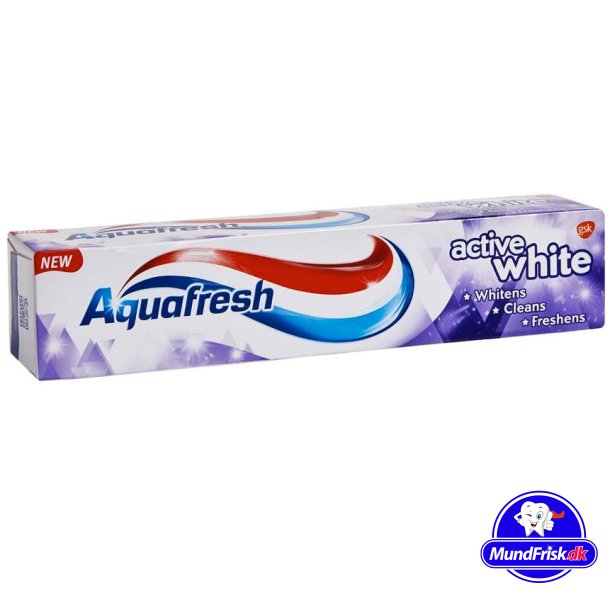 Whitening Tandpasta Aquafresh Active White 100 ml.