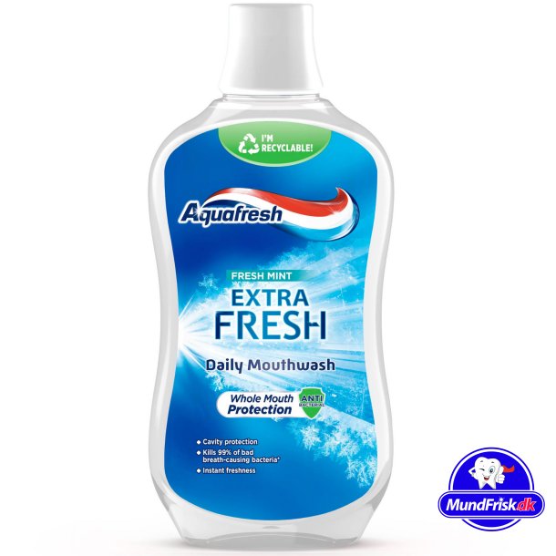 Aquafresh Mundskyl Freshmint Extra Fresh Daily 500 ml.