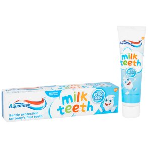 Aquafresh Brnetandpasta Milk Teeth 0-2 r 50 ml