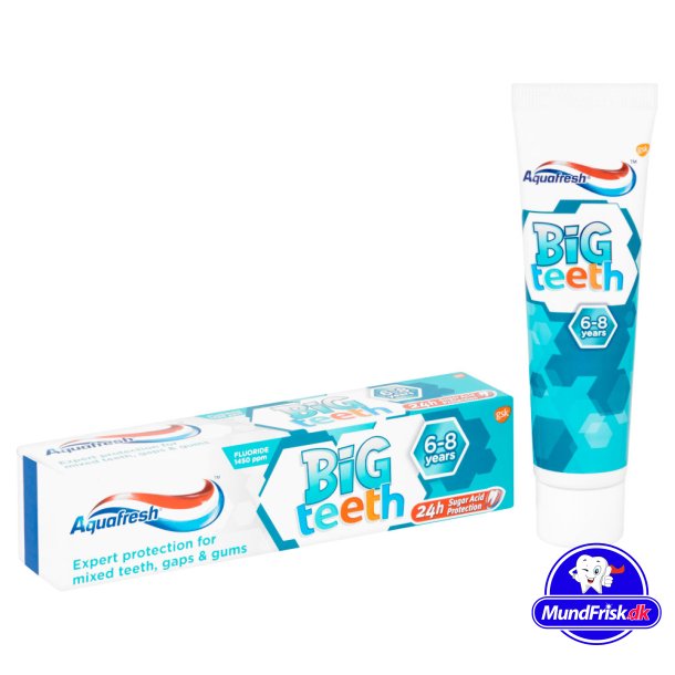 Aquafresh Brnetandpasta Big Teeth Junior 6+ r