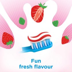 Aquafresh Barntandkrm Splash Strawberry 3-8 r 50 ml