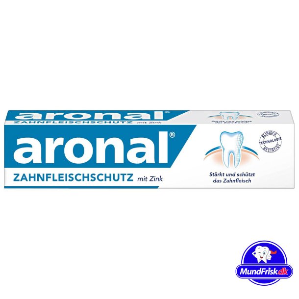 følsomhed accent Kommandør Aronal Tandpasta med zink | For høje tandhalse og tandkøds-betændelse
