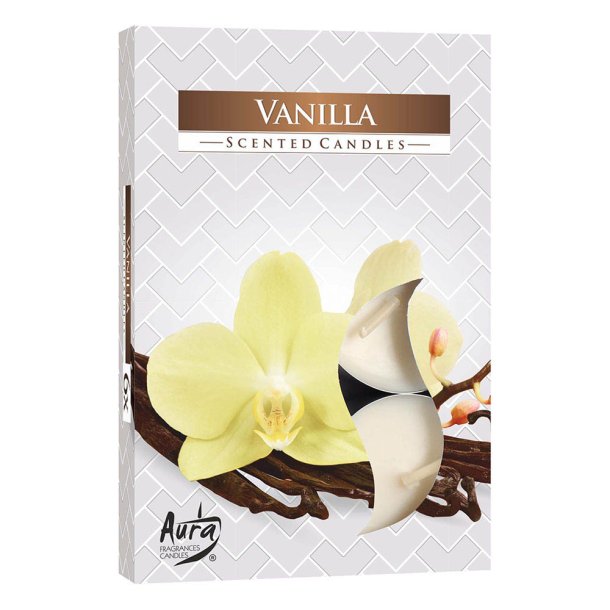 Duftlys Vanilla Fyrfadslys med duft