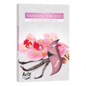 Duftlys Vanilla & Orchid Fyrfadslys med duft