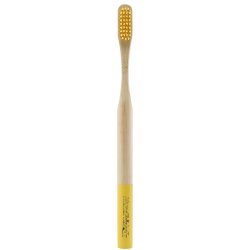 MundFrisk Bamboo Tandborste med frgat handtag och borst