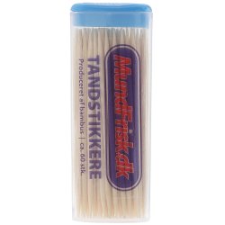 MundFrisk Bambus Tre Tannpirkere 60 stk.