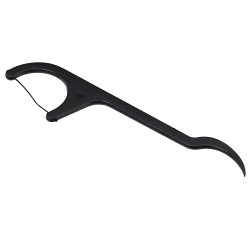 MundFrisk Bamboo Flosser Tanntrdsbraketter med aktivt kull