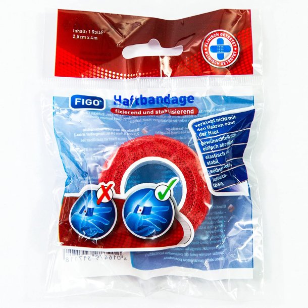Figo Selvklbende Bandage  2,5 cm x 4 meter