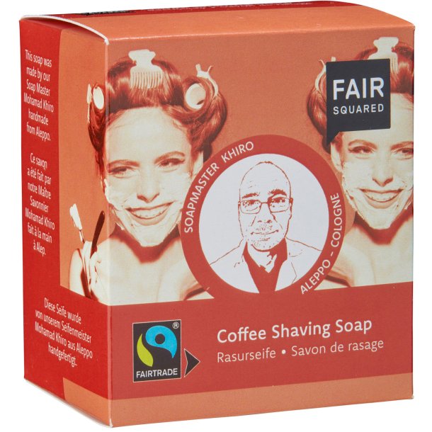 Ekologisk raktvl Fair Squared Coffee Shaving Soap