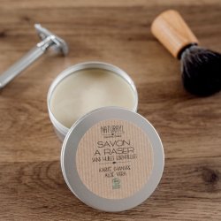 Naturlig barberspe Naturayl Shea/Hemp/Aloe Vera Uten eteriske oljer