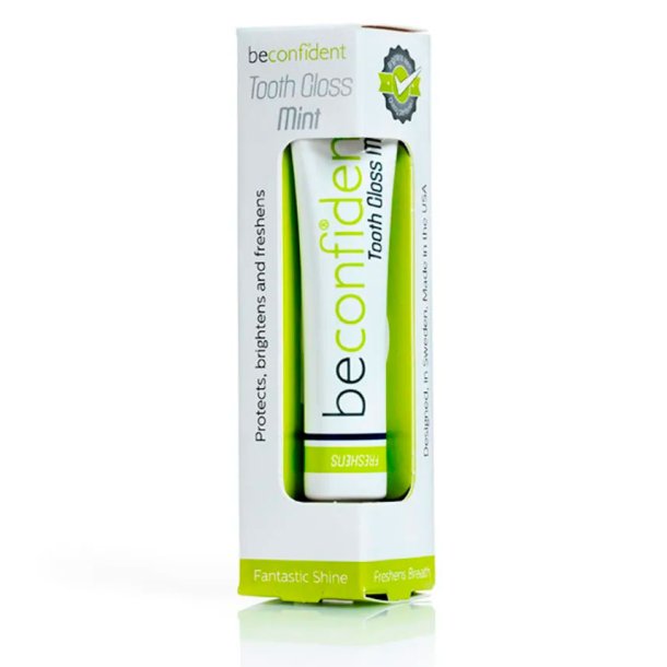 Tandblegning Tandpasta Beconfident Tooth Gloss Mint 10 ml.