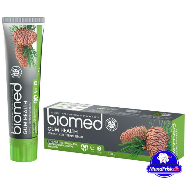 Biomed Hydroxyapatite Tandkrm Gum Health Fri frn fluor 100g
