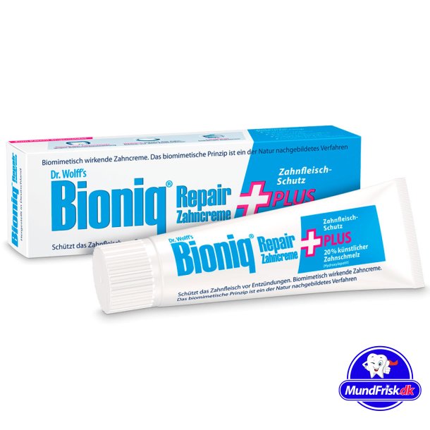 Bioniq Hydroxyapatite Zahnpasta gegen Vereisungen Repair PLUS 75 ml