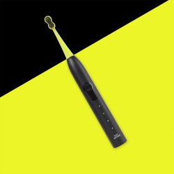 Bl borsthuvuden fr Megasmile Sonic Black Whitening Elektrisk tandborste