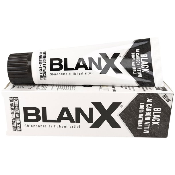 Tandblekning Tandkrm BlanX Black Charcoal 75 ml