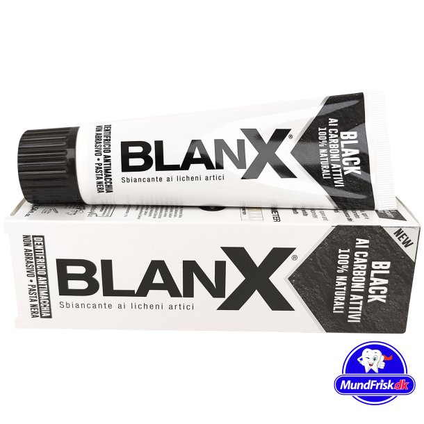 Tannbleking Tannkrem BlanX Black Charcoal 75 ml