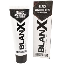 Tandblekning Tandkrm BlanX Black Charcoal 75 ml