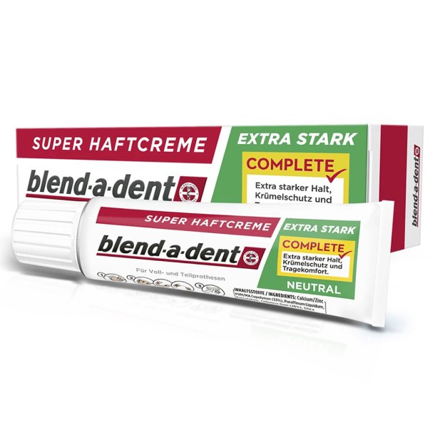 Blend-a-dent Denture lim NEUTRAL Adhesive cream utan smak