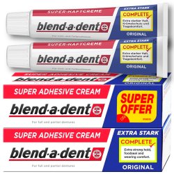 2 x Blend-a-dent ORIGINAL Extra Stark Proteselim