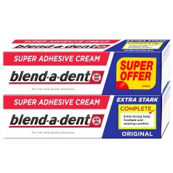 2 x Blend-a-dent ORIGINAL Extra Stark Proteselim