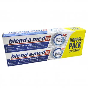 2 x 75 ml. Blend-a-med Extra Fresh Clean Zahnpasta