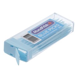 Blue Picks - Kombineret tandstik og mellemrumsbrste