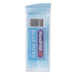 Blue Picks - Kombineret tandstik og mellemrumsbrste