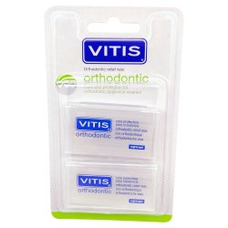 2 x tannregulering Wax Vitis Dentaid Ortodontisk
