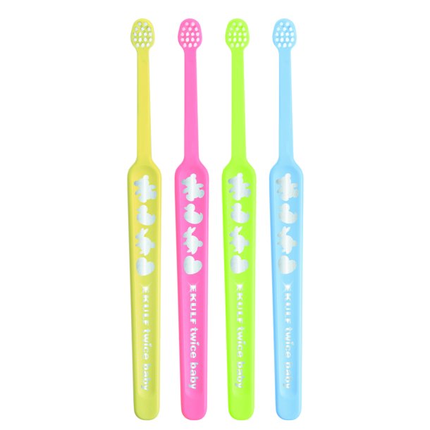 Ekulf Twice Brnetandbrste BABY 0-3 r