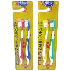 2 stk. Tandbrster til brn Elina Kids Delfin