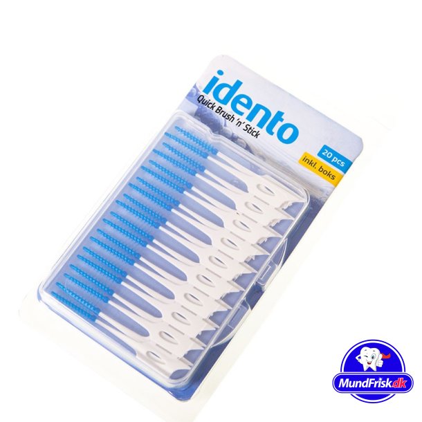 Idento Quick Brushn Brster til mellemrum - 20 stk. med boks
