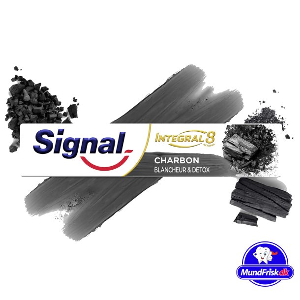 Charcoal Whitening Tandkrm Signal White & Detox