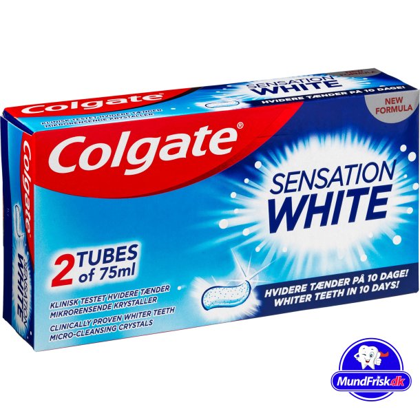 Colgate Zahnpasta 2 x 75 ml. Sensationelles White